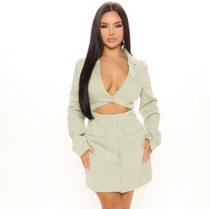 NWT: Chic Boss Blazer Dress